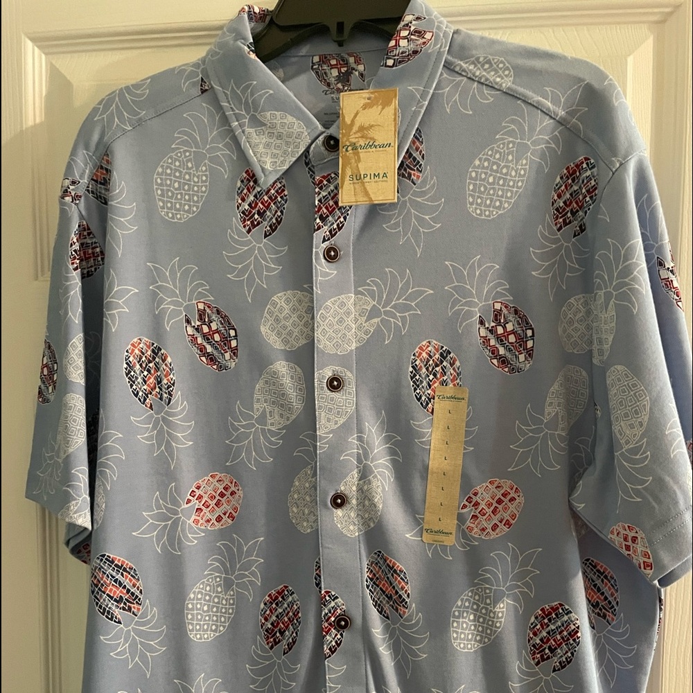 Caribbean Roundtree & Yorke Mens Shirt